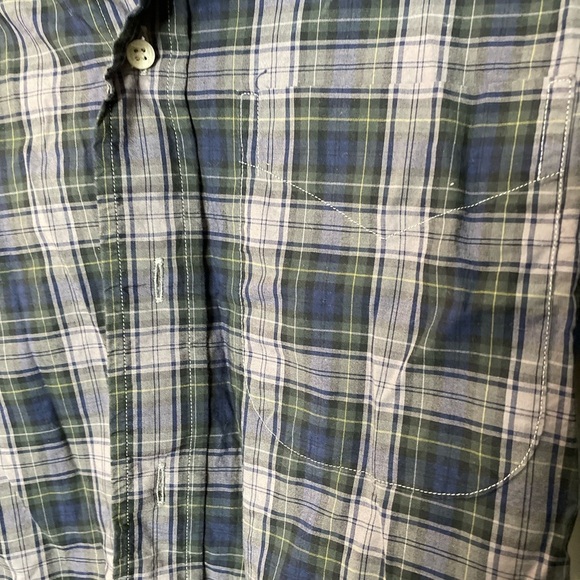 Glad Gitman bros plaid, casual, button-down shirt, size extra small - Picture 5 of 8